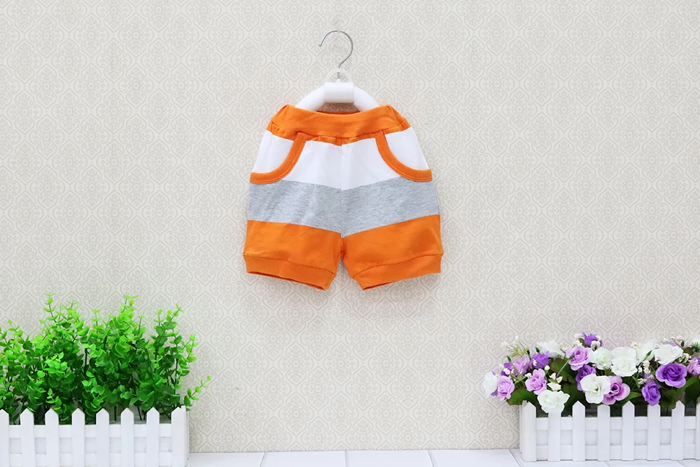 Детские шорты с карманами из хлопка для маленьких девочек 1-3 лет, одежда для малышей короткие костюмы для маленьких девочек
