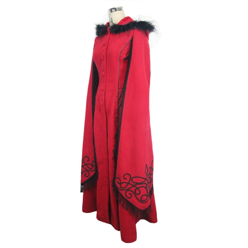 Devil Fashion Women's Angel Sleeve Tasseled Goth Long Coat CT02401/CT02402