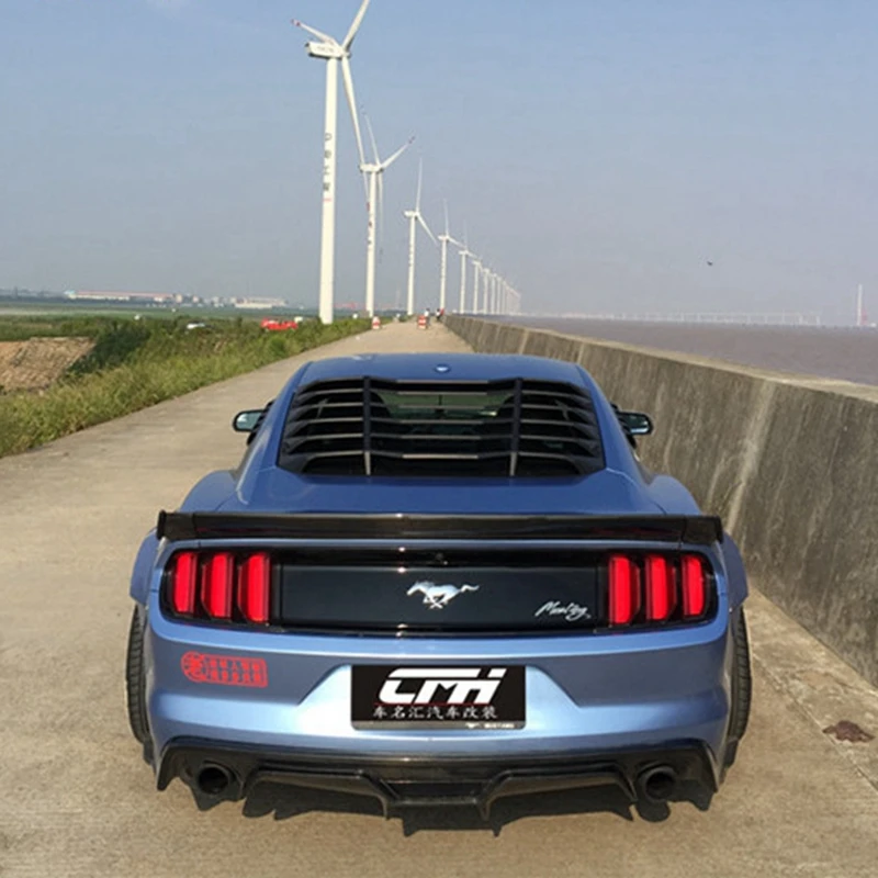 Спойлер из углеволокна для Ford Mustang. Спойлеры-крылья авто аксессуары высокого качества Servina style