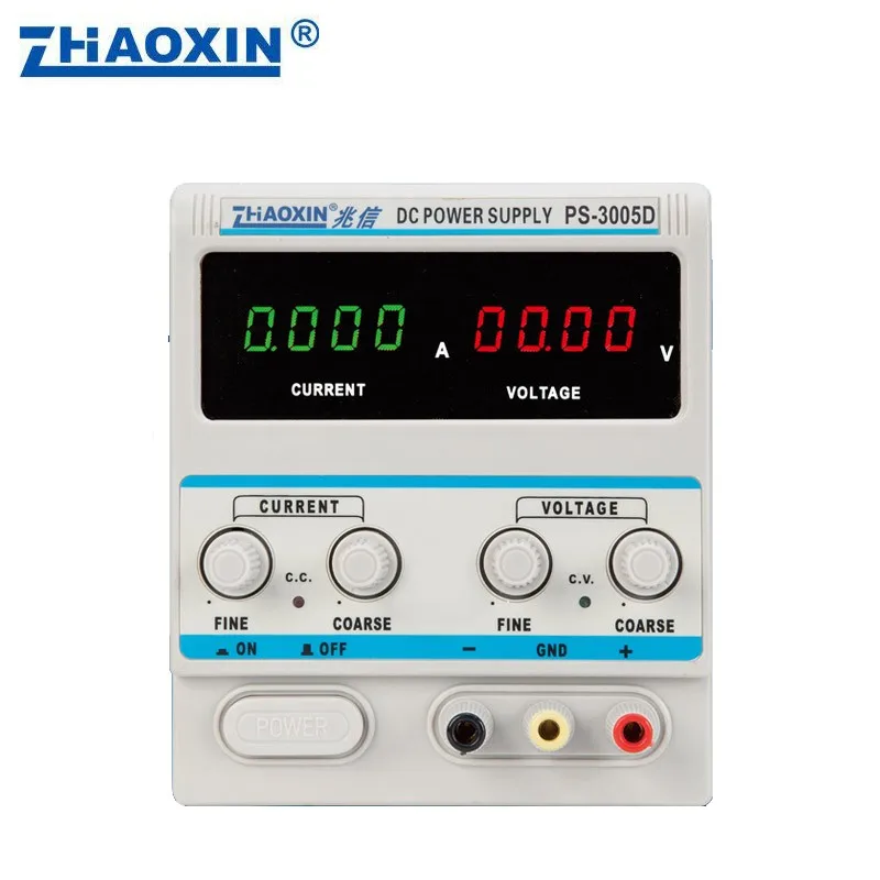 DC regulated power supply PS-3005D0-30v0-5A four-digit display mega-signal high precision linear | Инструменты