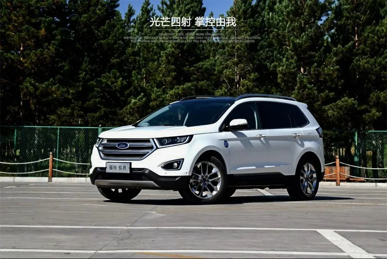 KOWELL автомобильный Стайлинг для Ford Edge головной светильник s Edge светодиодный головной светильник DRL Дневной ходовой светильник Bi-Xenon HID Accesso