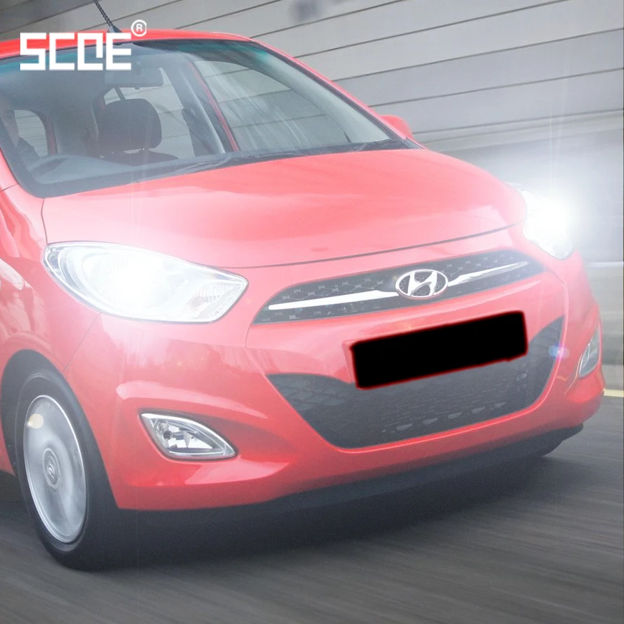 Для hyundai Accent Amica Atos Getz I10 I20 Iload Box SCOE 2 шт. супер галогенная лампа ближнего света