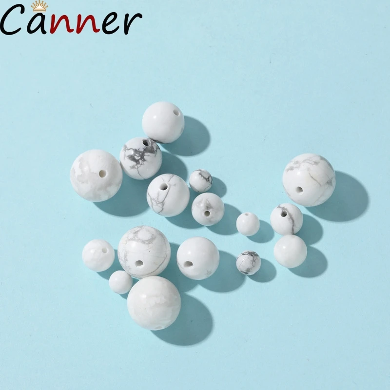 CANNER 6 шт./компл. акриловые мраморные бусины силиконовые для прорезывания зубов