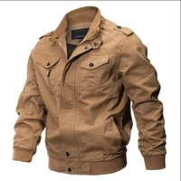2018 plus size military jacket men spring autumn cotton pilot jacket coat army mens bomber jackets cargo flight jacket male 6xl