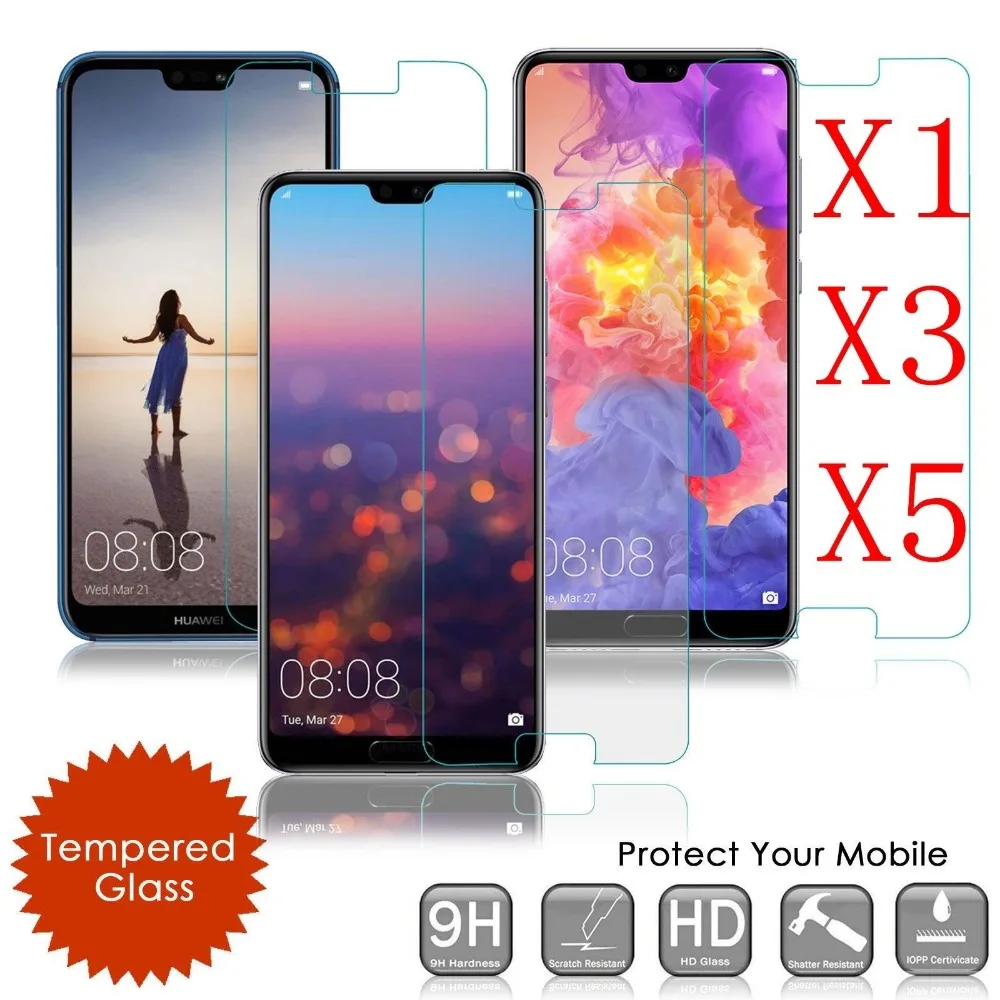 2/3/5 шт закаленное Стекло Экран протектор Saver для huawei Honor 10 V10 V9 играть 8 9 пленка