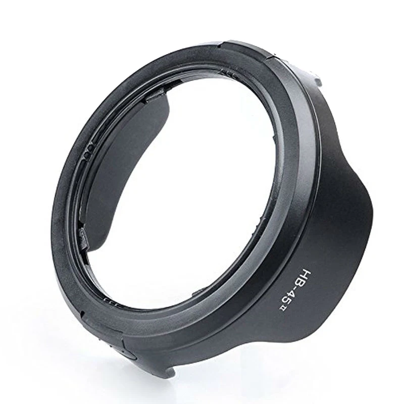 Бленда объектива камеры для NIKON AF S NIKKOR 18 55 ММ DX HB 45 II бленда Nikon мм f/3 5 6G VR|Бленды| |