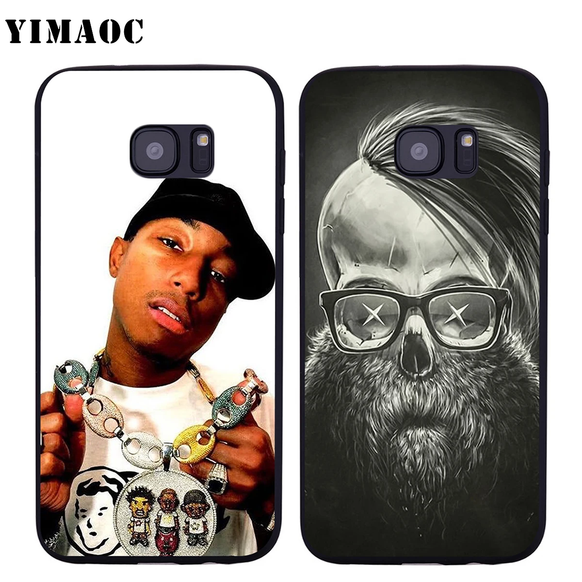 Чехол YIMAOC N.E.R.D для Samsung Galaxy A7 A8 A9 A10 A20 A30 A40 A50 A70 M10 M20 M30 S10e J6 Plus | Мобильные телефоны и