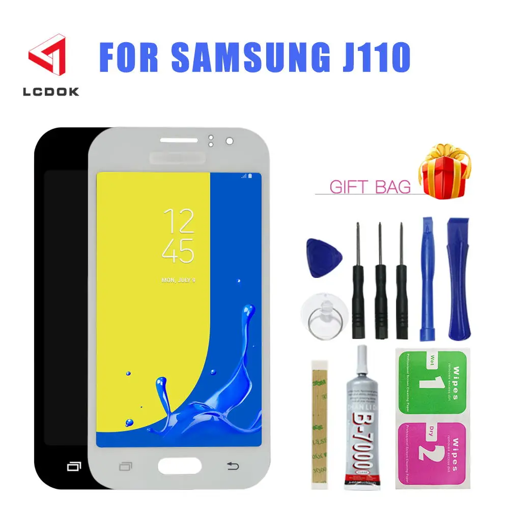 Регулировка яркости ЖК дисплей для samsung Galaxy J1 Ace J110 J110F J110H J111 J111F кодирующий