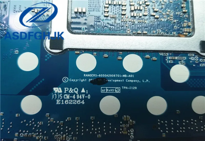 Материнская плата для ноутбука HP 17-AE 925397-601 материнская 6050a2906701-mb-a01 SR341 I7-7500U CPU