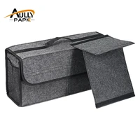 car felt storage box trunk bag vehicle tool box multi use tools organizer bag carpet folding automobiles interior accessories