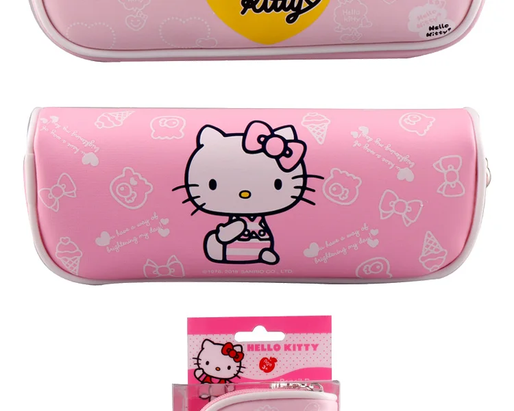 TOPSTHINK настоящий Hello kitty ткань милый мягкий большой чехол-карандаш для девочки