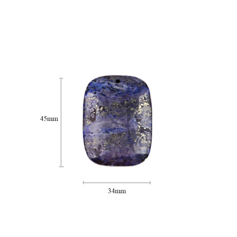 Beadsland Lapis Lazuli Подвеска из натурального камня DIY модное ожерелье для женщины