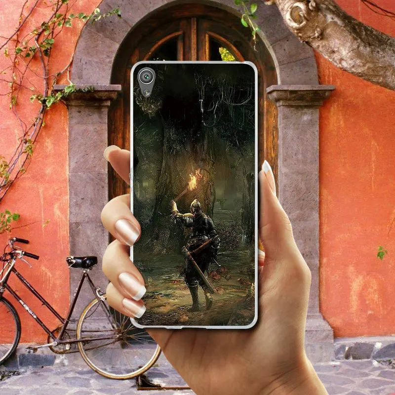 Мягкий ТПУ чехол для телефона Sony Xperia XA XZ Z Z1 Z2 Z3 Z4 Z5 Compact E3 E5 T3 M2 M4 M5 сумка Knight Souls Armor