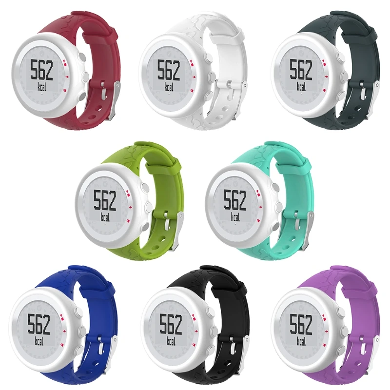 Силиконовый ремешок для SUUNTO Quest M1 M2 M4 M5 M Series Watch Female S|Ремешки часов| |