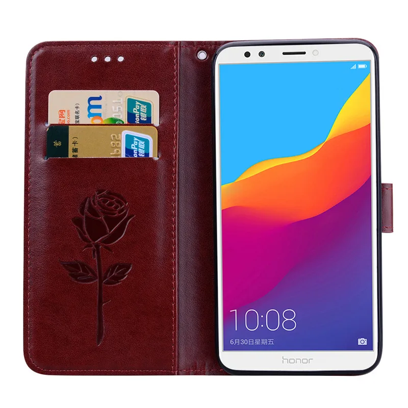 Кожаный чехол для huawei Honor 7C, чехол, 5,7 дюймов, AUM-L41, кошелек, флип-чехол для телефона, чехол s для Honor 7C Pro LND-L29 5,99, чехол, Coque Fundas