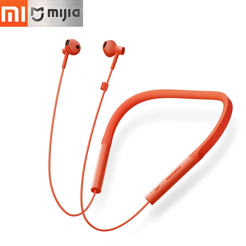 Оригинальный Xiao mi воротник Bluetooth гарнитура Молодежная версия 2018 Новый шейным