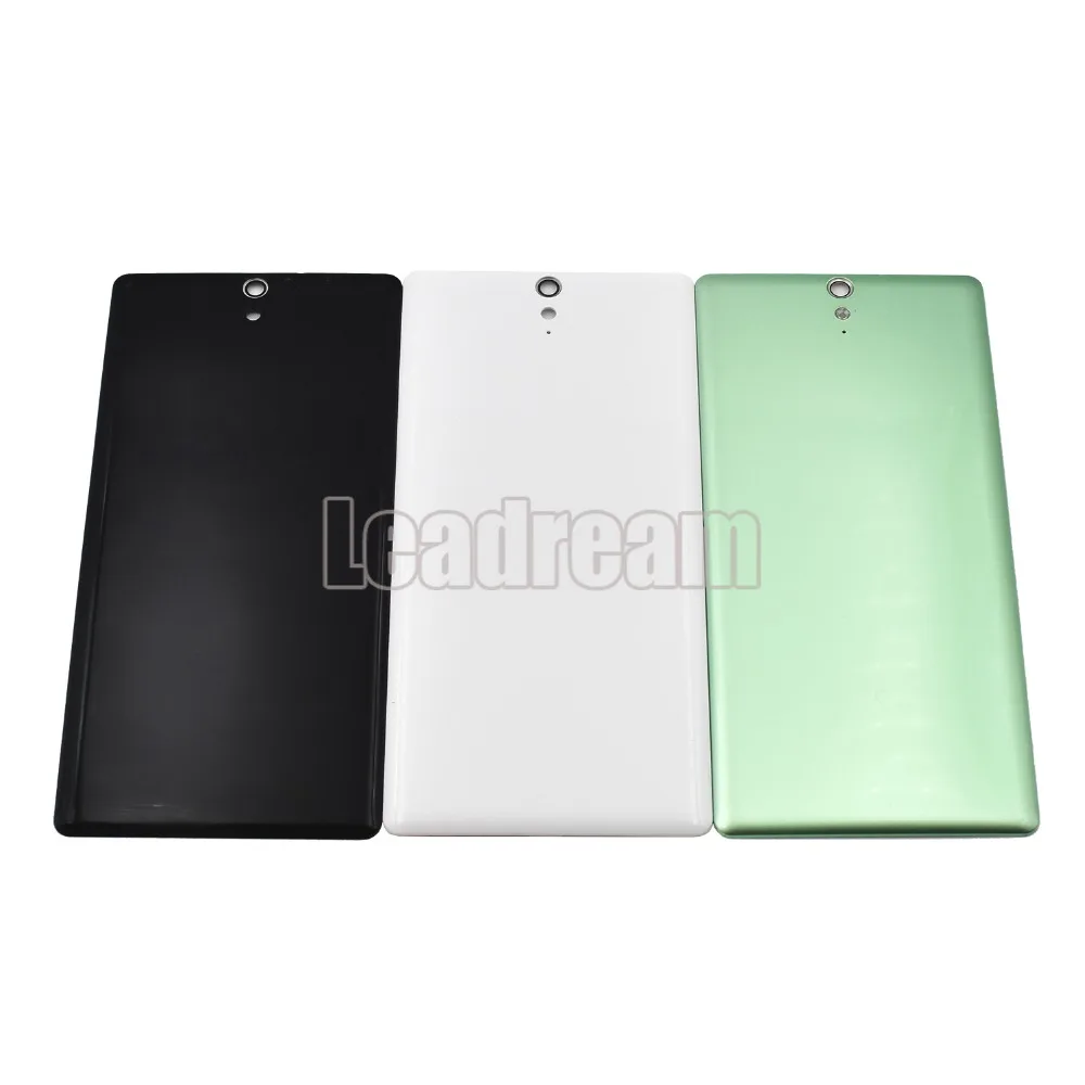 

50pcs/lot Free DHL Battery Rear Door Back Housing Cover Replacement Parts For Sony C5 Ultra E5553 Black White Blue Green