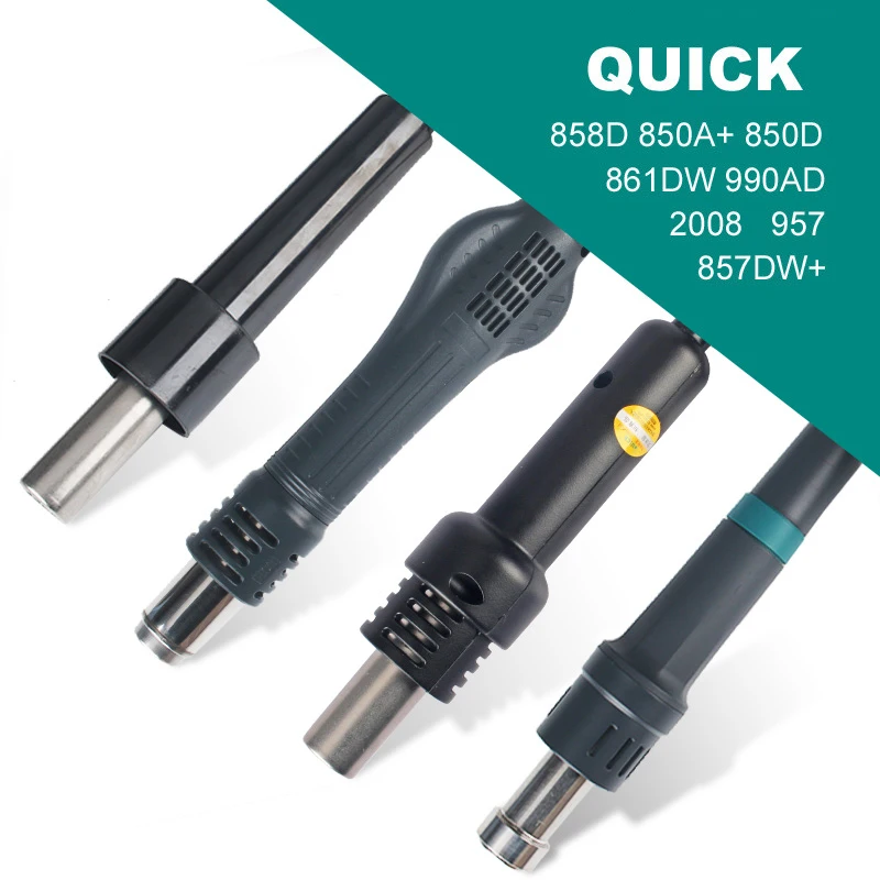 QUICK 858D 850A + 850D 990AD 2008 957 857DW + aire caliente pistola de accesors