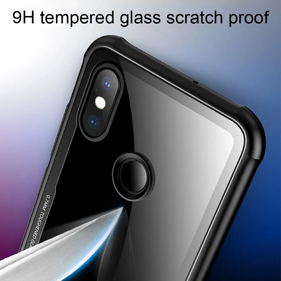 Marjay закаленное Стекло чехол для телефона huawei P20 Lite полная Защита задняя крышка Pro
