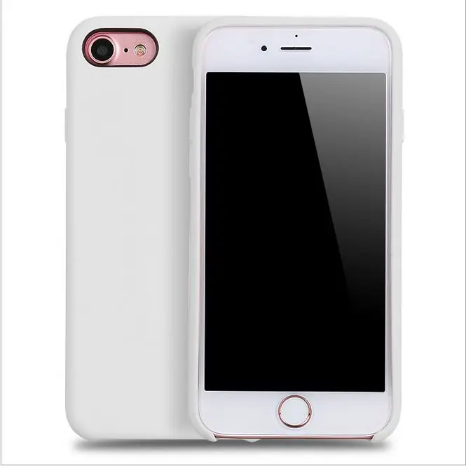Бренд gligle копия оригинала официальный силиконовый чехол для iPhone 6 6 s/6 Plus 6 s Plus/ 7 плюс 7/8 8 плюс/iP х чехол