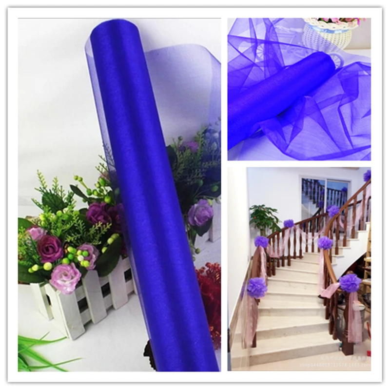 5 шт. прозрачная органза 5ZSH800 0 48 м x м|party decorations diy|car decoration for weddingwedding cars |