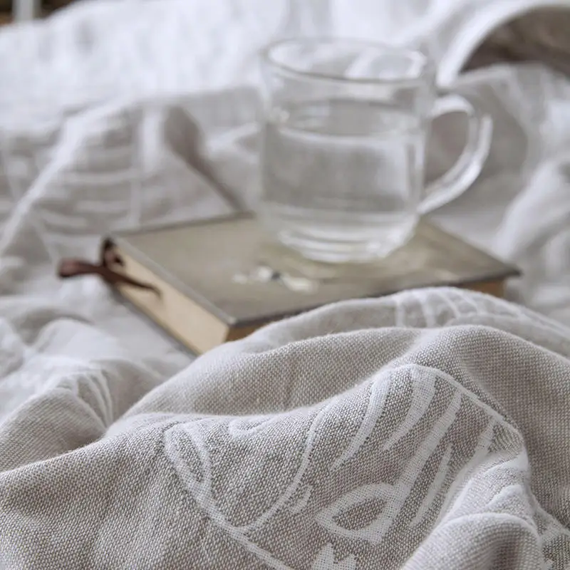 Покрывала из 100% хлопка для кроватей/дивана летнее одеяло кондиционера вязаное