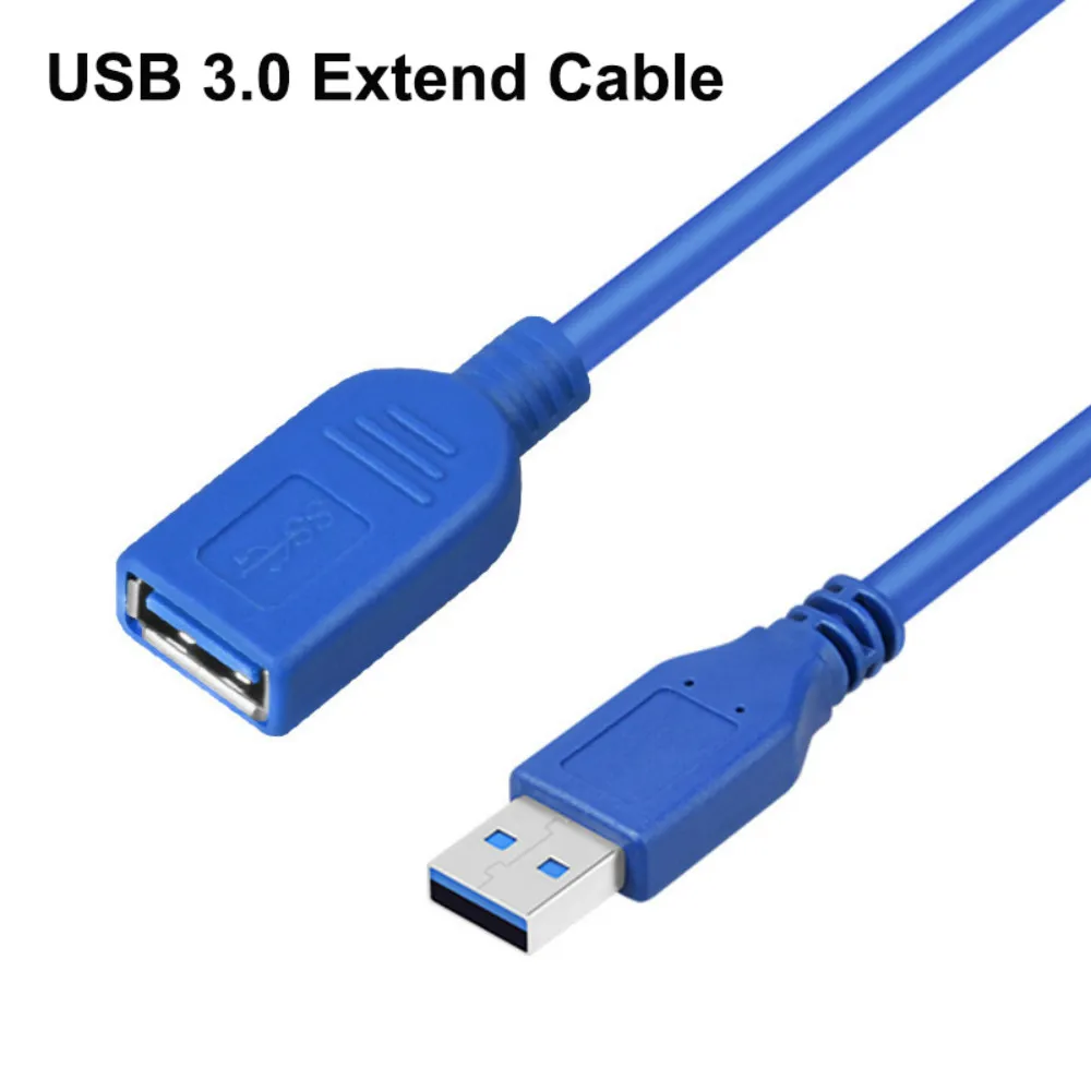 Быстрая скорость USB 3,0 кабель-удлинитель USB кабель Мужской к женскому кабель для синхронизации данных разъем для ноутбука настольный компьютер, принтер, мышь с жестким диском