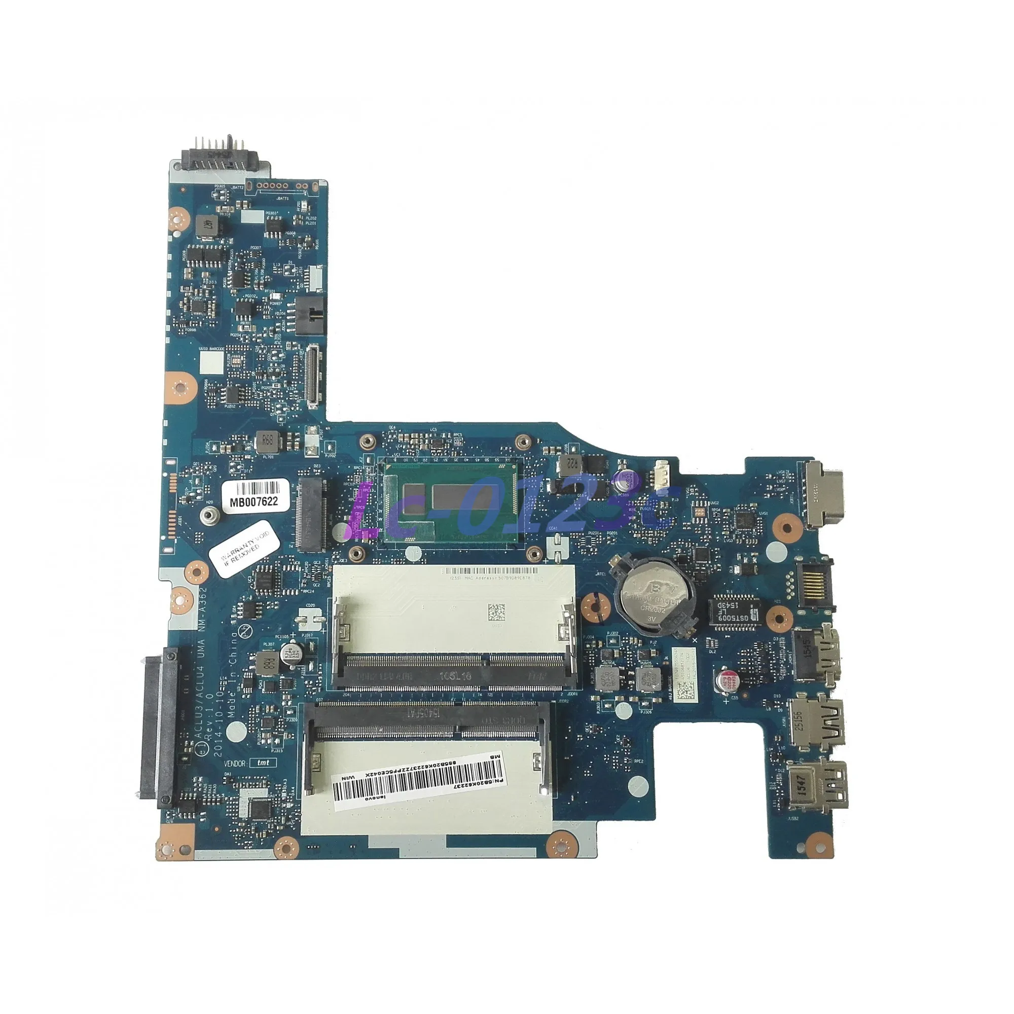 Fulcol для lenovo IdeaPad G50-80 Материнская плата ноутбука с I3-5005U cpu ACLU3/ACLU4 UMA NM-A362 REV 1 0 5B20K62237
