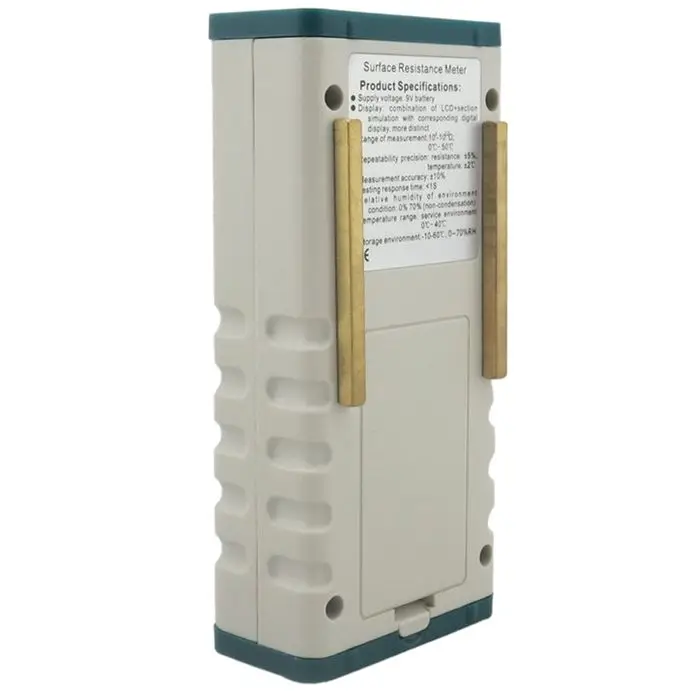 Цифровой тестер поверхностного сопротивления TECMAN TM385 ESD цифровой мультиметр