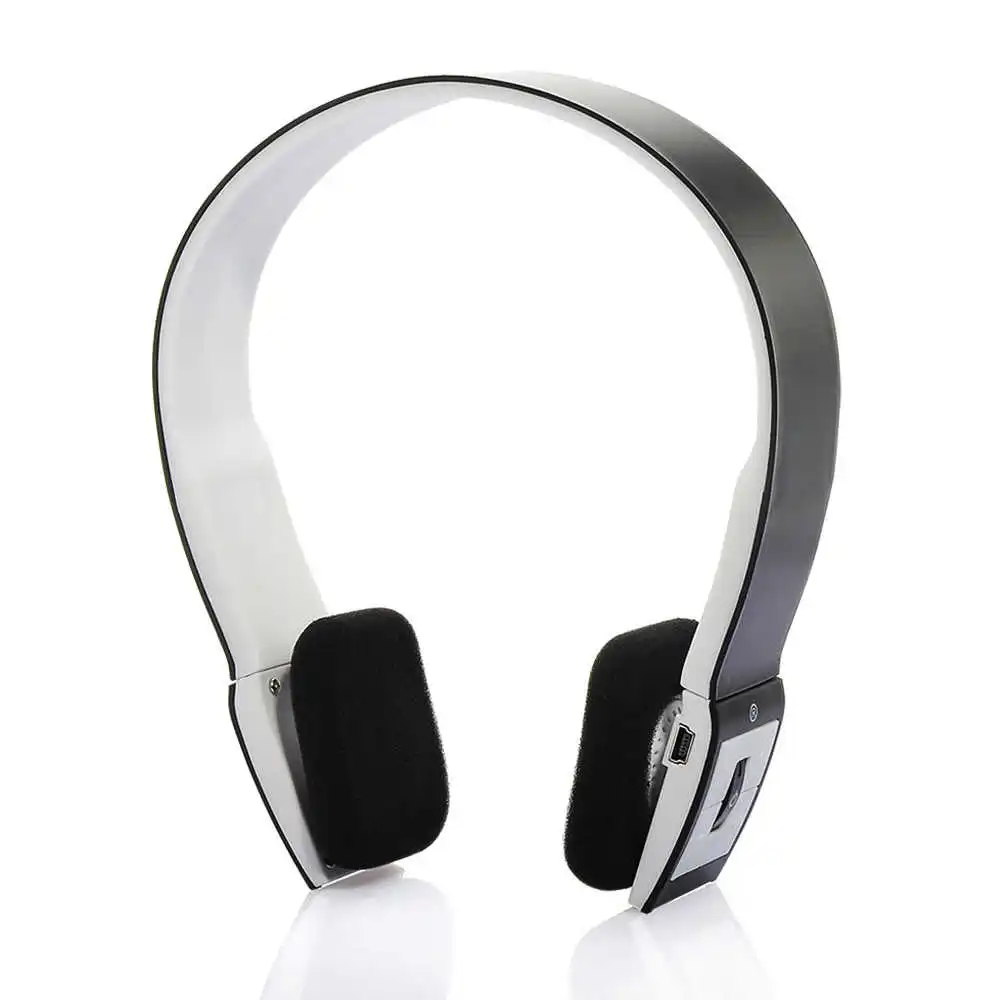 Black Стерео Гарнитура Bluetooth беспроводные наушники для компьютера ПК мобильного телефона - Цвет: Black