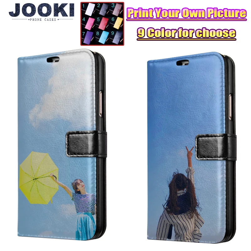 Чехол для телефона JOOKI с фото на заказ Samsung Galaxy A8 plus J2 pro S8 S9 plus|Чехлы-портмоне| |