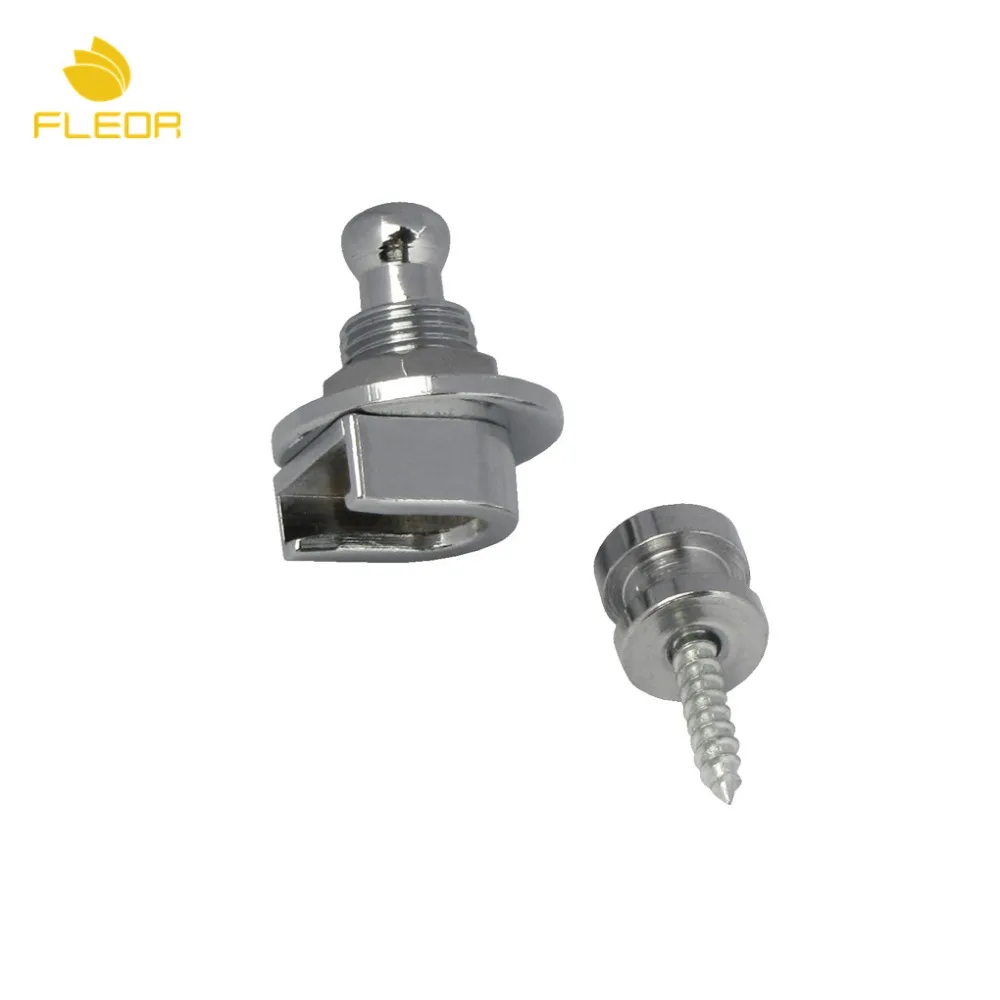 FLEOR 2 шт. скользящий гитарный ремешок замки Кнопка стреплок для гитары бас | Спорт