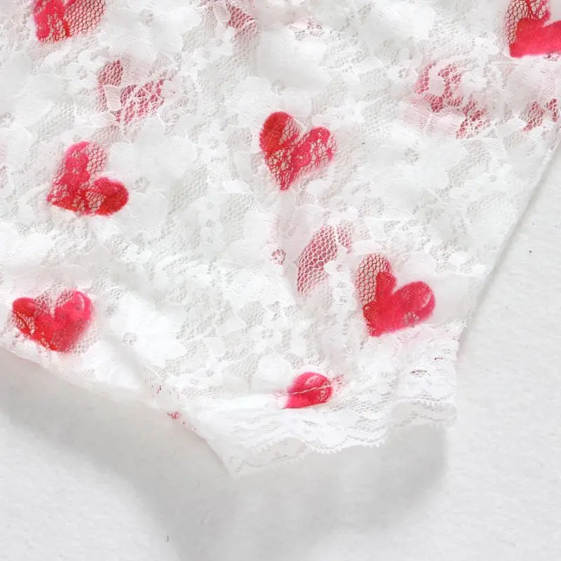 Реквизит для фотосессии новорожденных кружевной Детский комбинезон с цветочным