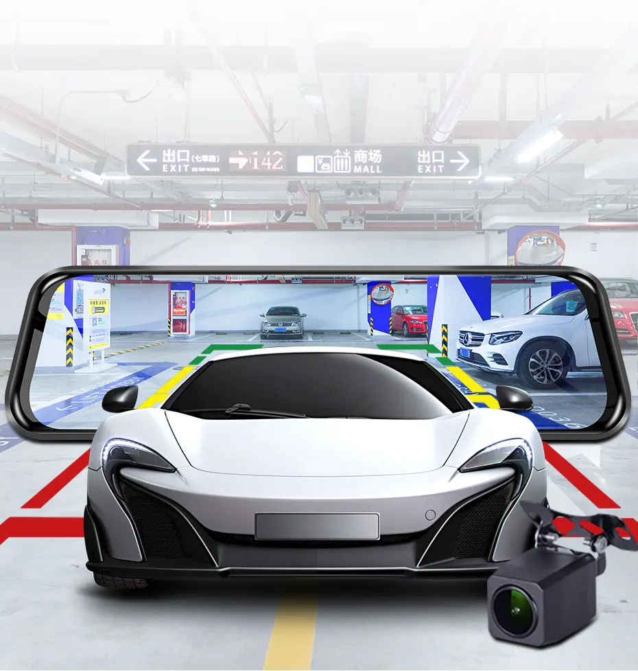 Junsun Special ADAS автомобильное Android зеркало 4G DVR камера 1" авто зеркало заднего вида 1080P WiFi gps видеорегистратор регистратор видео рекордер