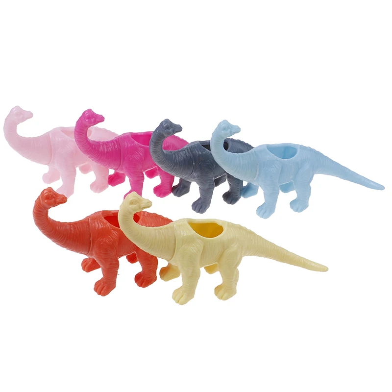 Пластиковый динозавр плантатор для кактуса суккулента горшок цветов бонсай