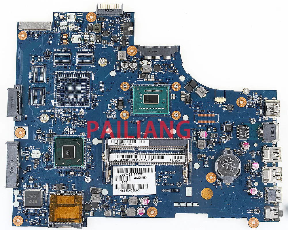 Материнская плата для ноутбука DELL Inspirion 15R 3521 5521 1007U PC материнская плата CN-0671DP 0671DP VAW00 LA-9104P полный tesed DDR3