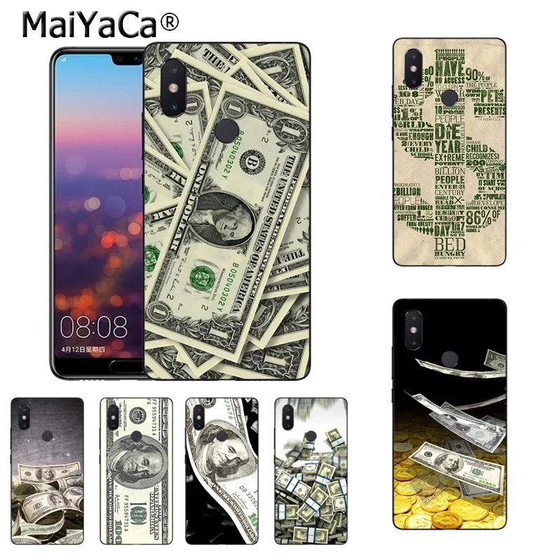 MaiYaCa США большие деньги 100 долларов Дизайн Модный чехол для телефона xiaomi mi 8 se 6 note2