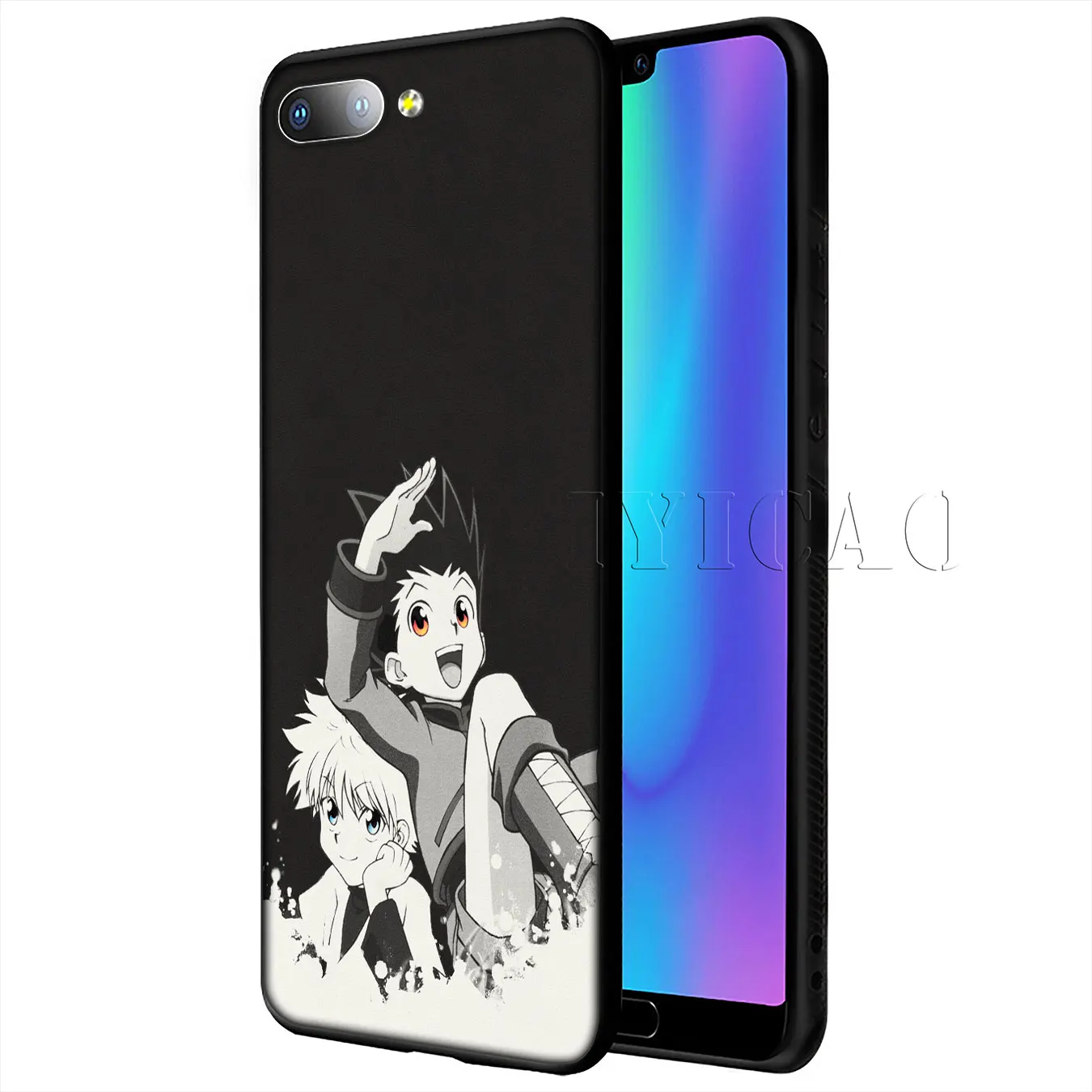 IYICAO Hunter x Soft Silicone Phone Case for Huawei Y9 Y7 Y6 Prime 2019 Cover Honor 20 8C 8X 8 9 9X 10 Lite 7C 7X 7A Pro |