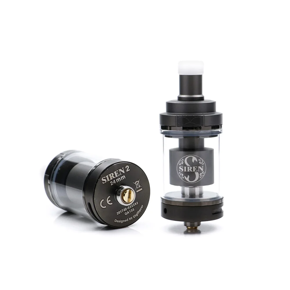 Бак Digiflavor Siren V2 GTA MTL 24 мм версия 4 5 мл Genisis Tank вейп атомайзер бак для электронной