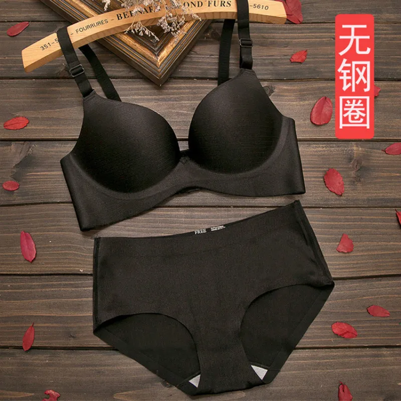Nueva Dama de La Moda Solid Mujeres Sostenes Ropa Interior Sin Costuras бюстгальтер пуш ап V Profundo Atractivo del Sujetador|bra