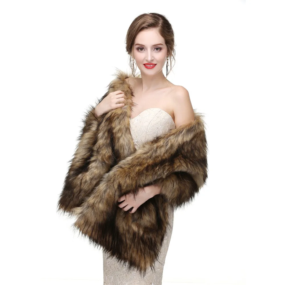 Женское свадебное пальто Forevergracedress элегантное мягкое болеро из искусственного