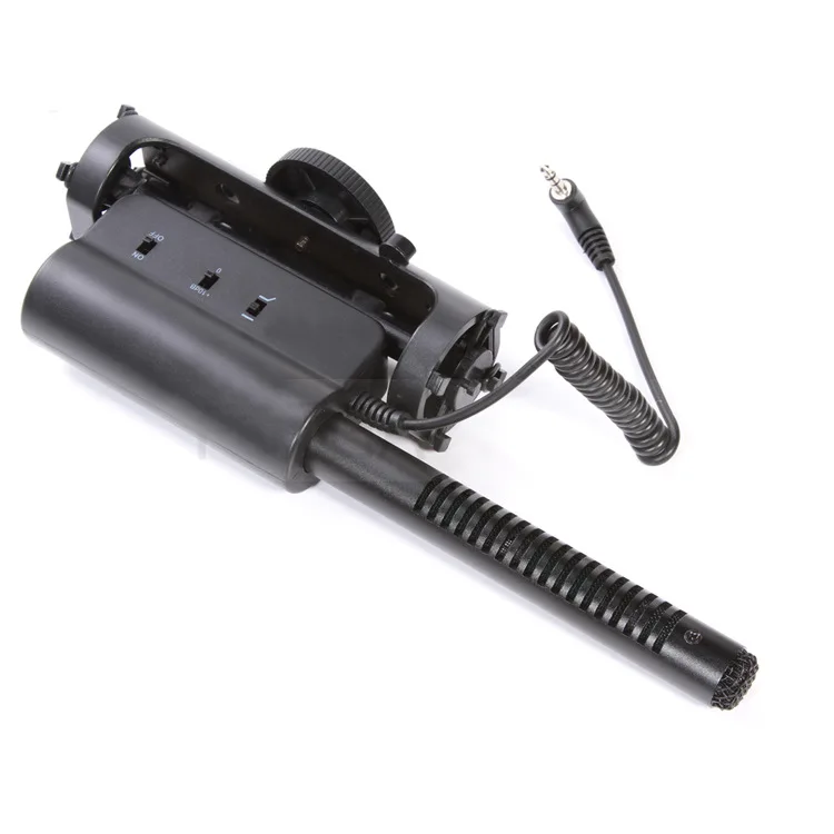 Высококачественный профессиональный внешний микрофон для Canon Nikon SLR DSLR DV Camera Camcorder