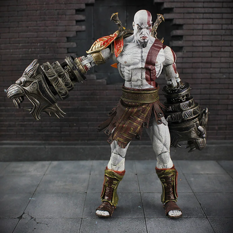 Новинка 2017 22 см/9 дюймов God of War 3 призрак Спарты Кратос конечная фигурка из ПВХ