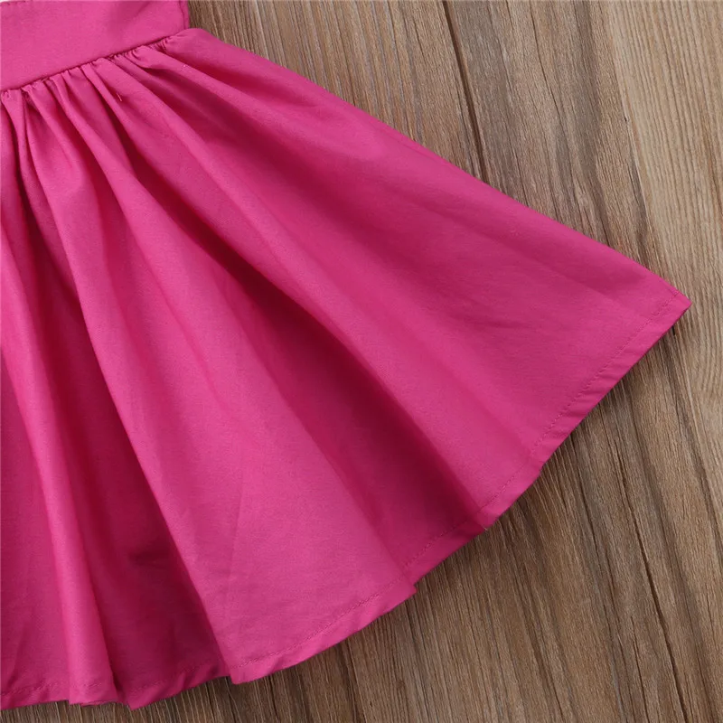 PUDCOCO/новейшее милое платье с цветами для маленьких девочек торжеств на выпускной