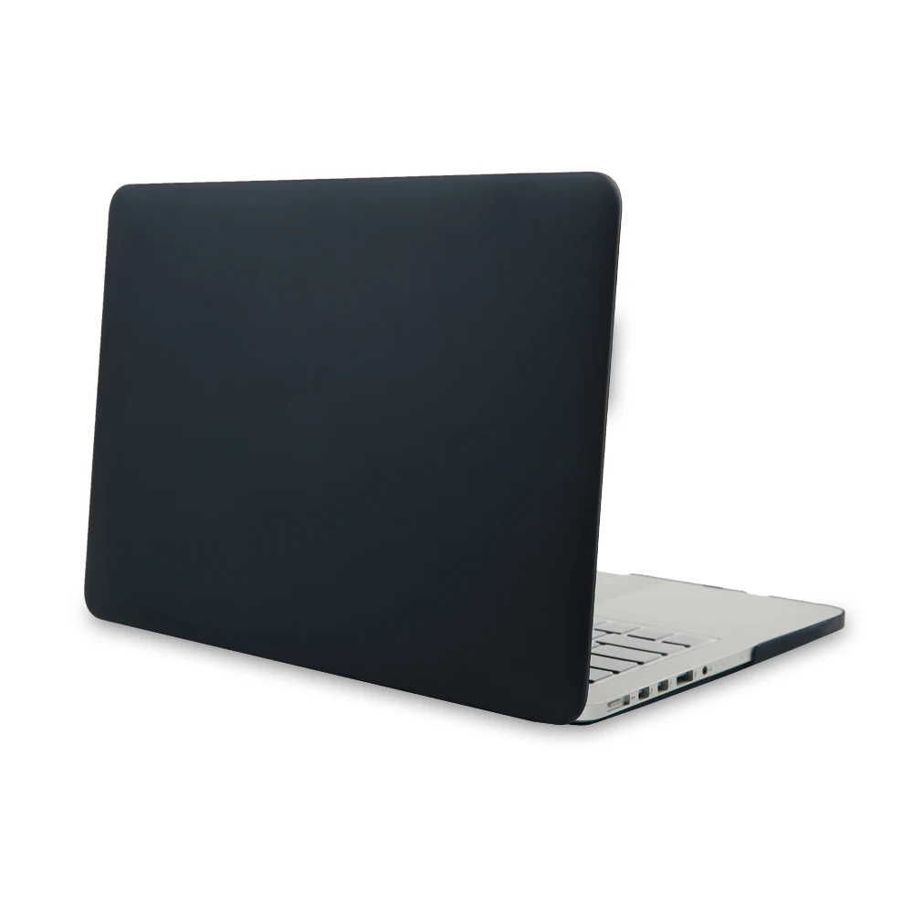 Модный матовый защитный чехол для Apple MacBook Pro 13 15 с Retina Air 11 12 дюймов черный|case for apple