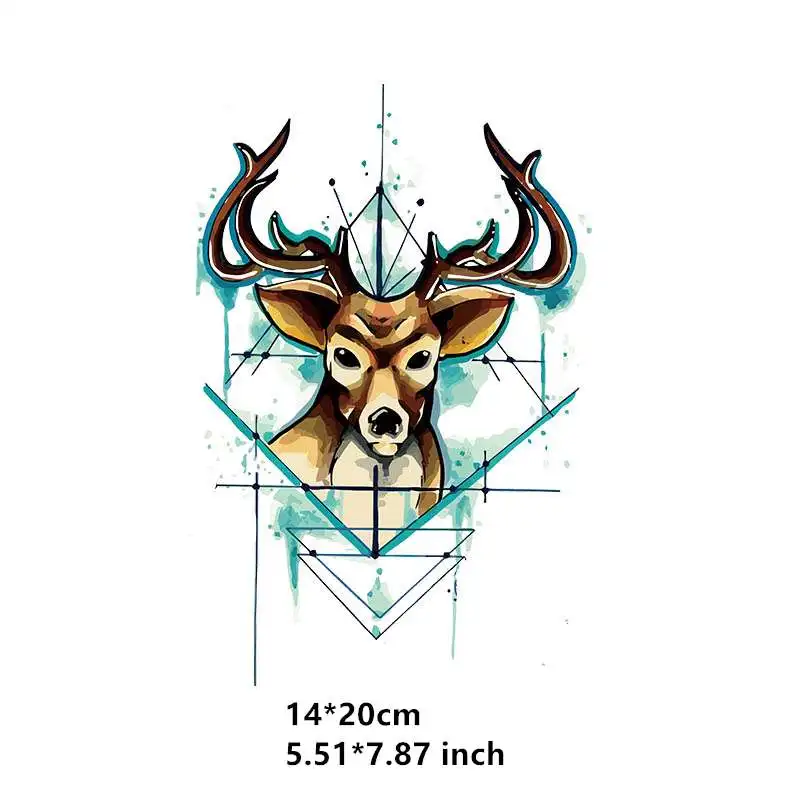 Наклейки для одежды сделай сам моющиеся наклейки Рождественская трафаретная