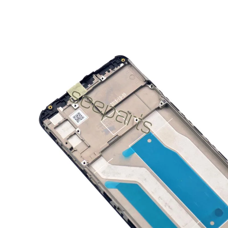 Черный для Asus Zenfone Max Pro(M2) ZB631KL ободок средней рамки корпуса средняя запасные части для ASUS ZB631KL средняя рамка