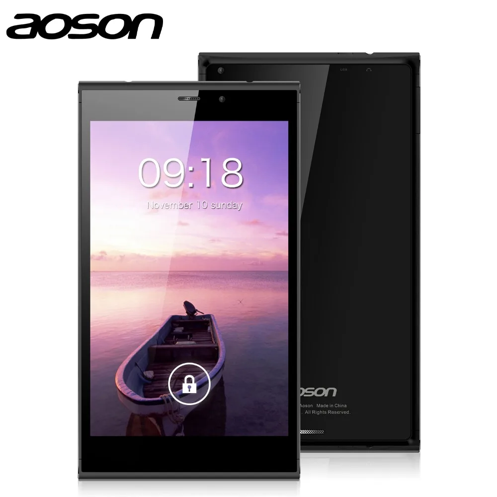 В наличии! 7 дюймов 3 г вызова планшетный ПК AOSON M706T Android 4.4 Quad Core IPS Экран 8 ГБ
