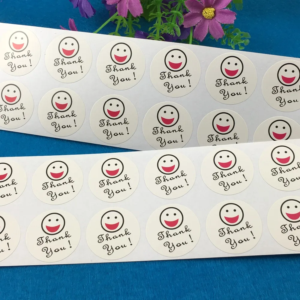 500 шт. ярлыки для фотографий с улыбающимся лицом|label white|label presslabel clothing |