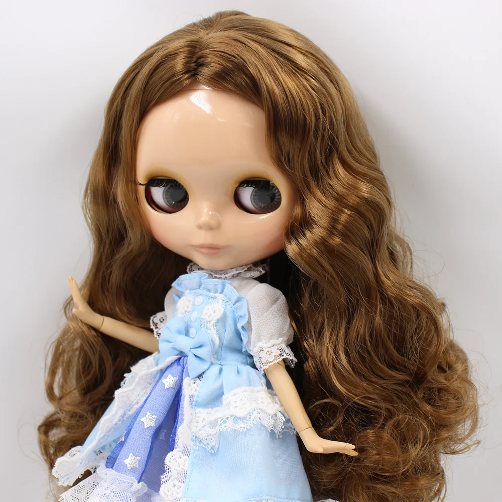 Кукла на заказ ICY DBS Blyth No.BL0623 с темно коричневыми волосами 1/6 bjd OB24 аниме